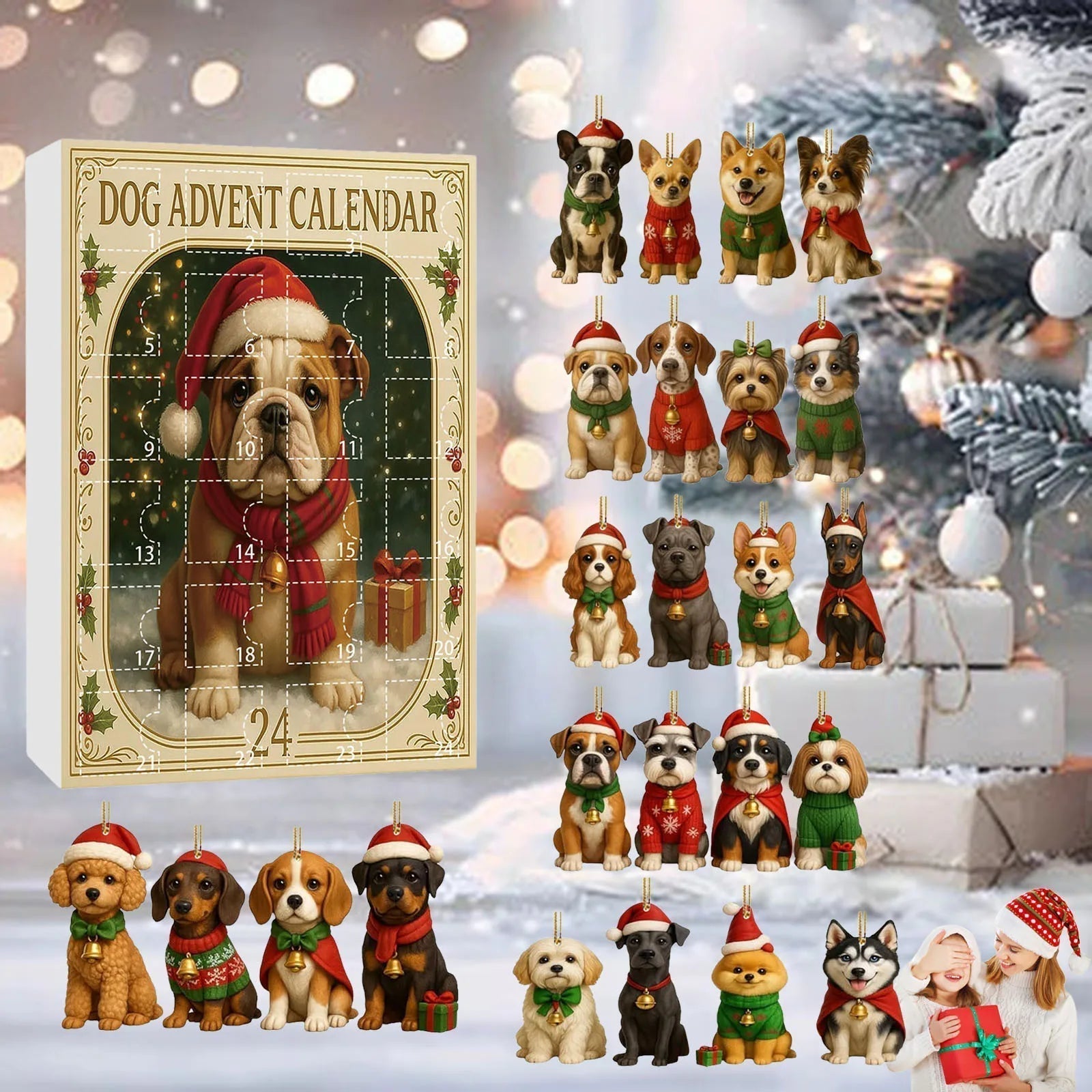 Dachshund Delight | Calendario dell'Avvento a tema cane con graziose sorprese 1