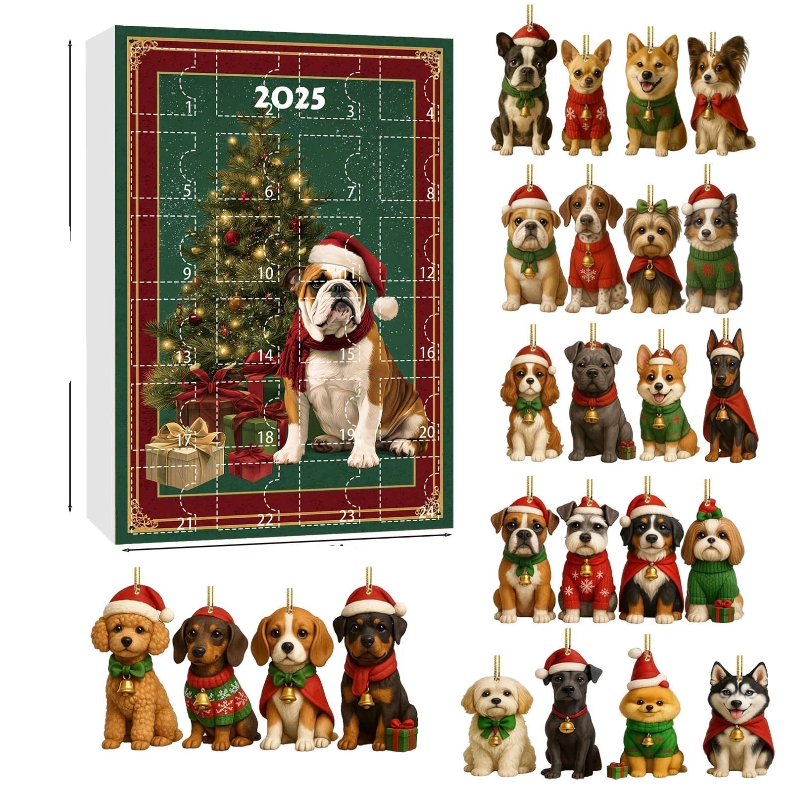 Dachshund Delight | Calendario dell'Avvento a tema cane con graziose sorprese 6
