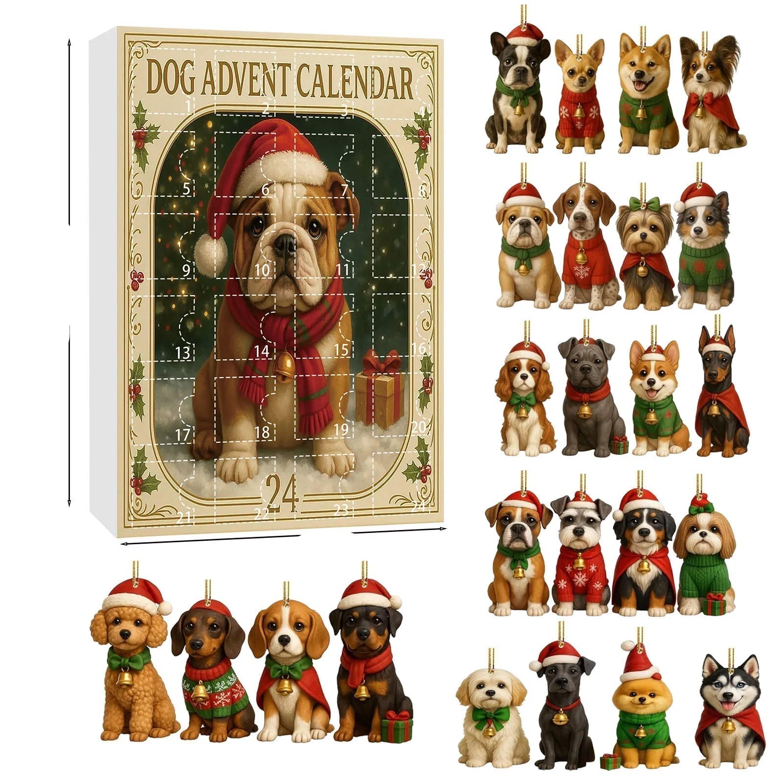 Dachshund Delight | Calendario dell'Avvento a tema cane con graziose sorprese 8