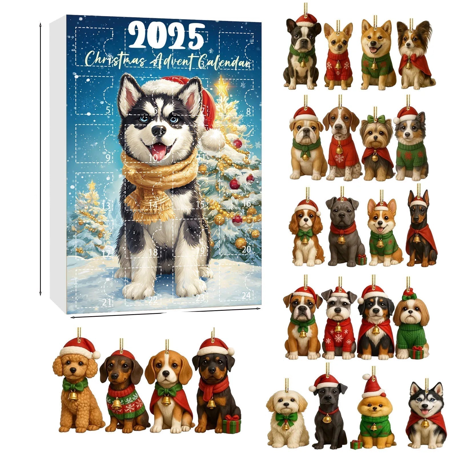 Dachshund Delight | Calendario dell'Avvento a tema cane con graziose sorprese 9
