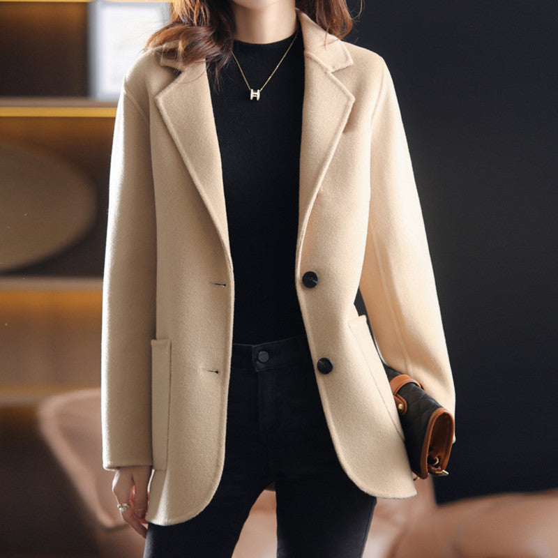 Damen Tweed Herbst- und Winterjacke – Aurelia 1