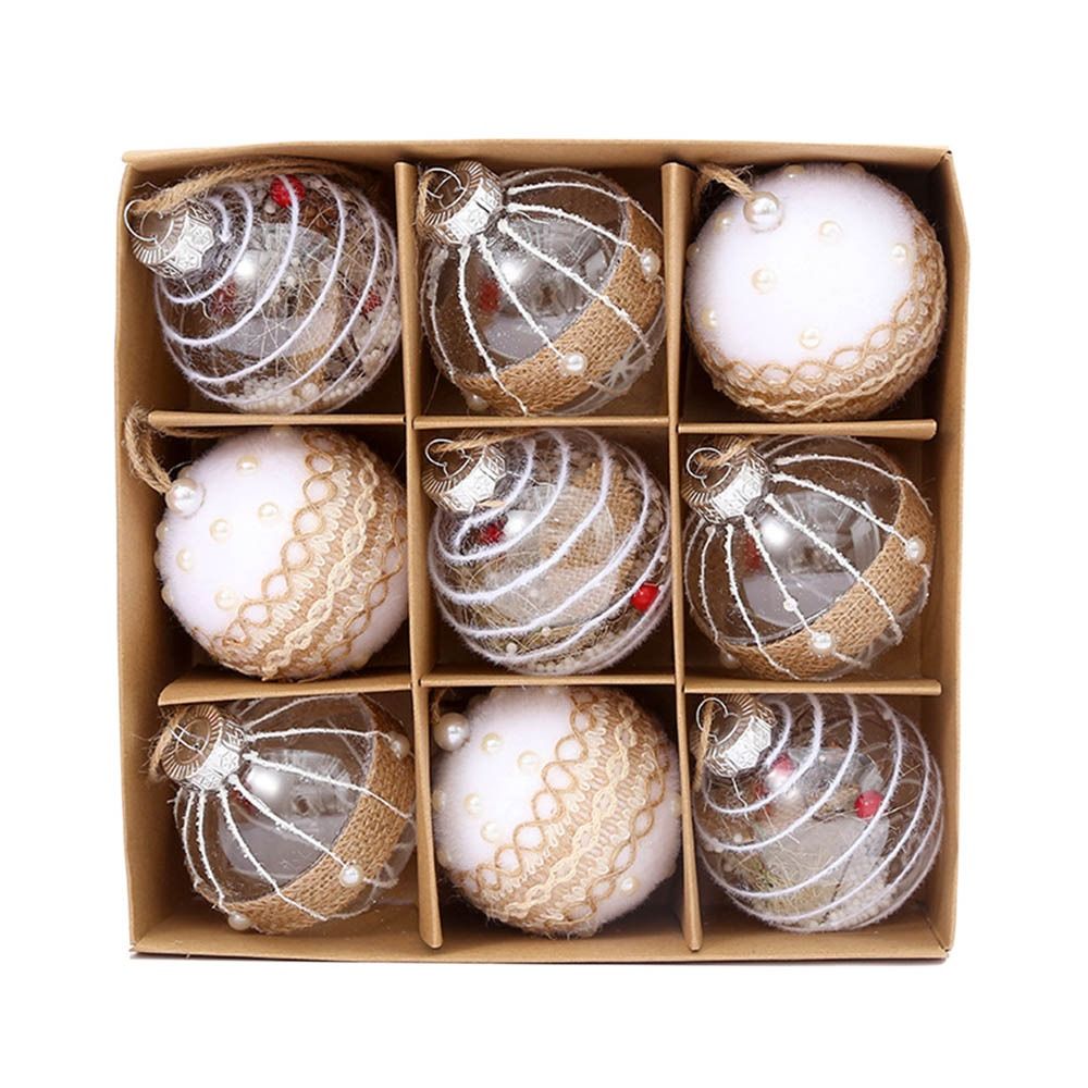 Decorazioni per l'albero di Natale | Palline decorative sospese per l'allestimento delle feste 0