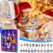 Demonix | Calendario dell'Avvento K-Pop Dark Fantasy unico con 24 portachiavi da collezione 1
