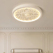 Dimmable LED-Deckenlampe mit Reliefdekor und drei Lichtfarben 5