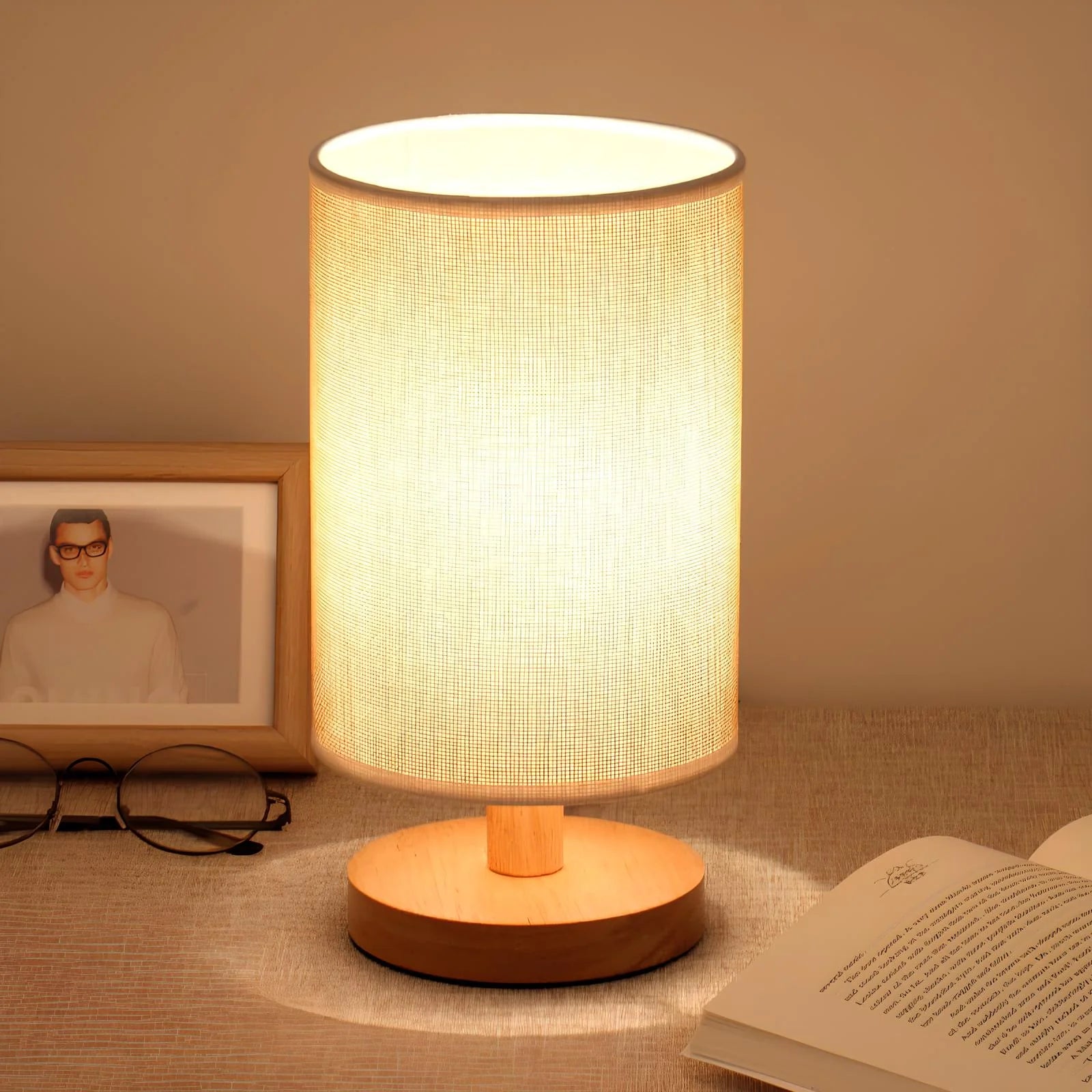 Dimmable LED-Tischlampe mit Touchsteuerung und drei Lichtfarben 4