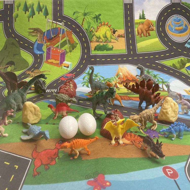 DinoQuest | Calendario dell'Avvento educativo sui dinosauri con 28 personaggi realistici 1