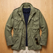 Dominik | Herren Vintage Feldjacke mit verstellbarem Bund M65 Field Jacket 2