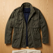 Dominik | Herren Vintage Feldjacke mit verstellbarem Bund M65 Field Jacket 8