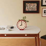 Doppelseitige Wanduhr im Retro-Design 3