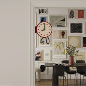 Doppelseitige Wanduhr im Retro-Design 4