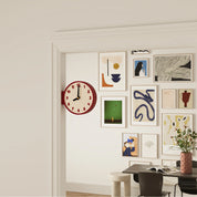 Doppelseitige Wanduhr im Retro-Design 5