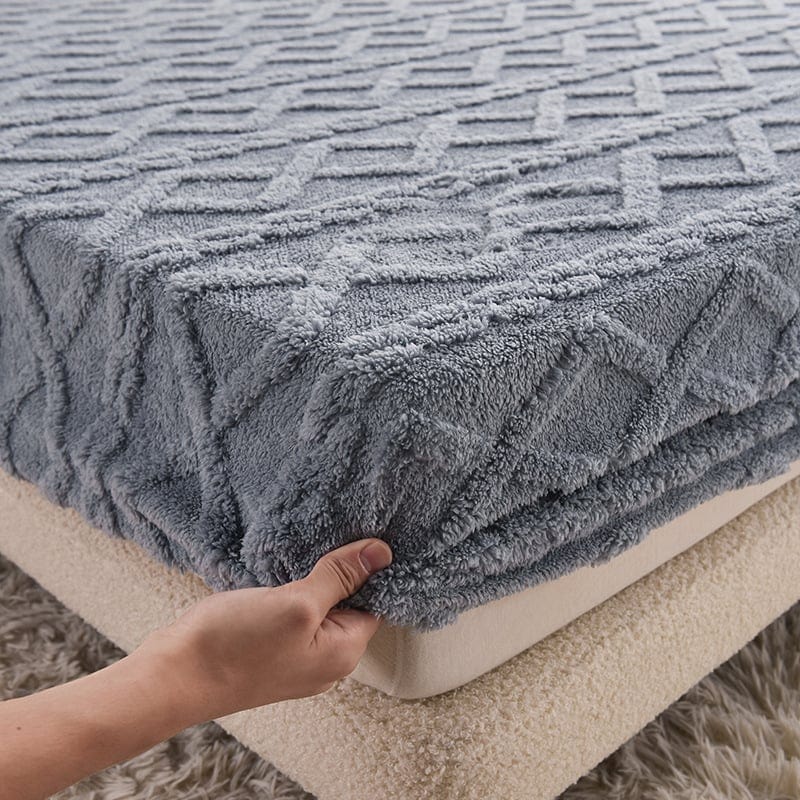 DreamLoom | Set copripiumino in velluto per un comfort lussuoso in camera da letto e un arredamento moderno 6
