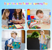 EduPlay | Libro di attività didattiche morbide per bambini piccoli con design accattivanti 1