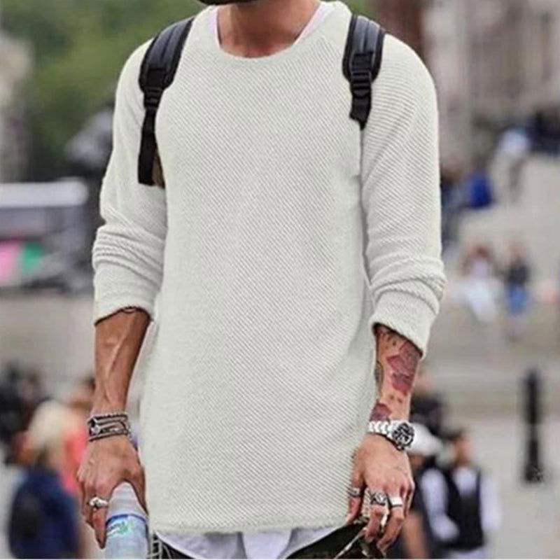 Edwards | Cozy Long-Sleeve Sweater for Men - Lizabella Fashion -  -  - Edwards | Cozy Long-Sleeve Sweater for Men - Lizabella Fashion - #tag1# - #tag2#