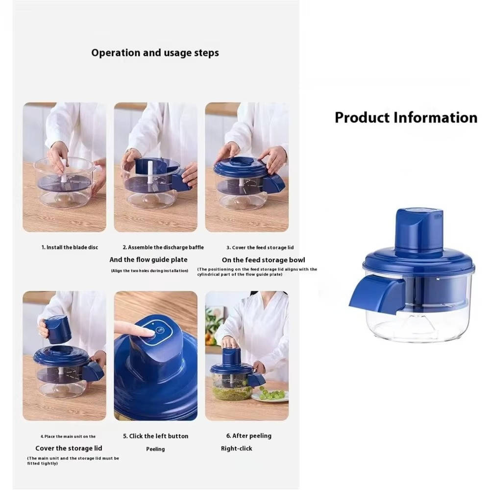 Electric Fruit Vegetable Peeler 2