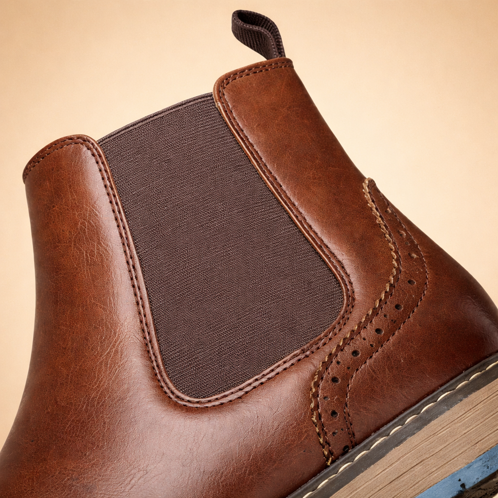 Federico | Botas Chelsea Clássicas Confortáveis para Homem