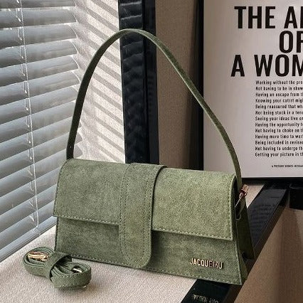 Elegante borsa a tracolla monospalla da donna, design chic 0