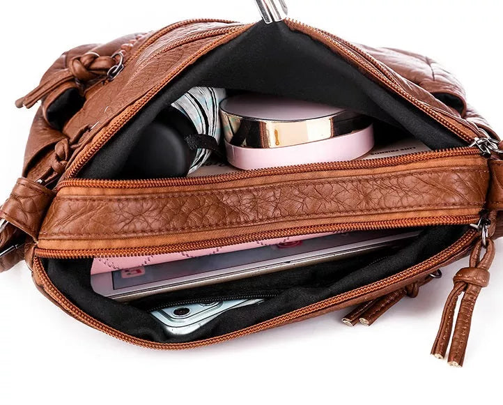 Elegante borsa da donna in vera pelle dal design elegante 1