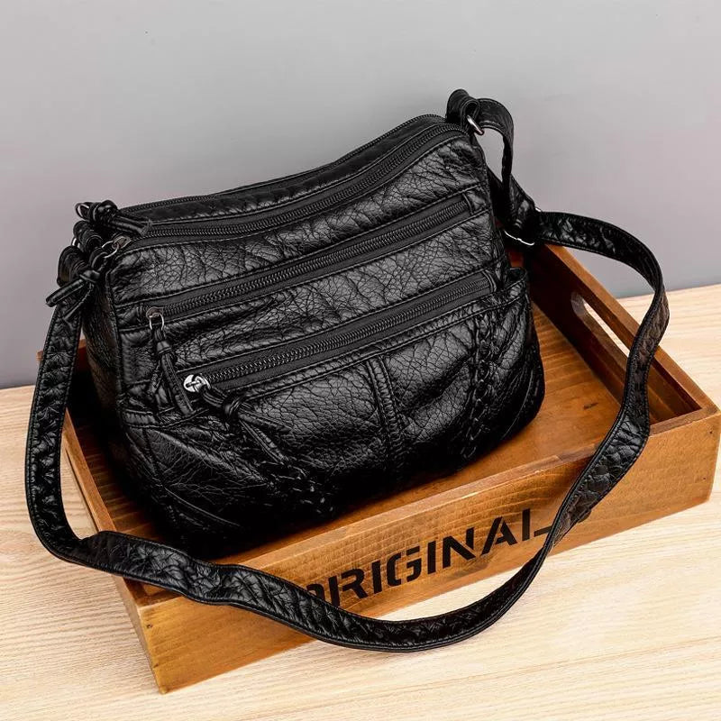Elegante borsa da donna in vera pelle dal design elegante 2
