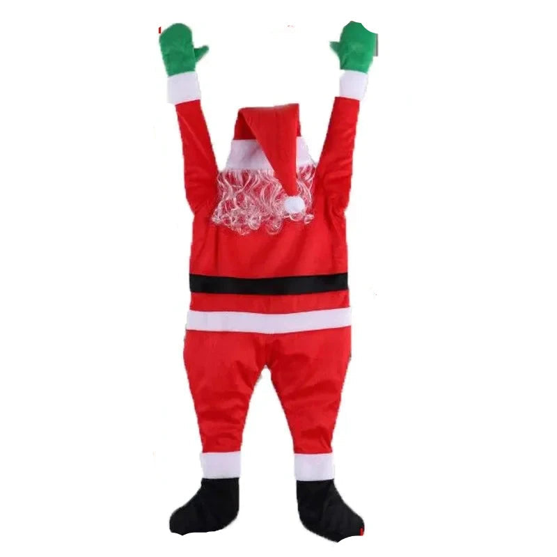 Eleganza natalizia | Decorazione di Babbo Natale da appendere per interni natalizi 0