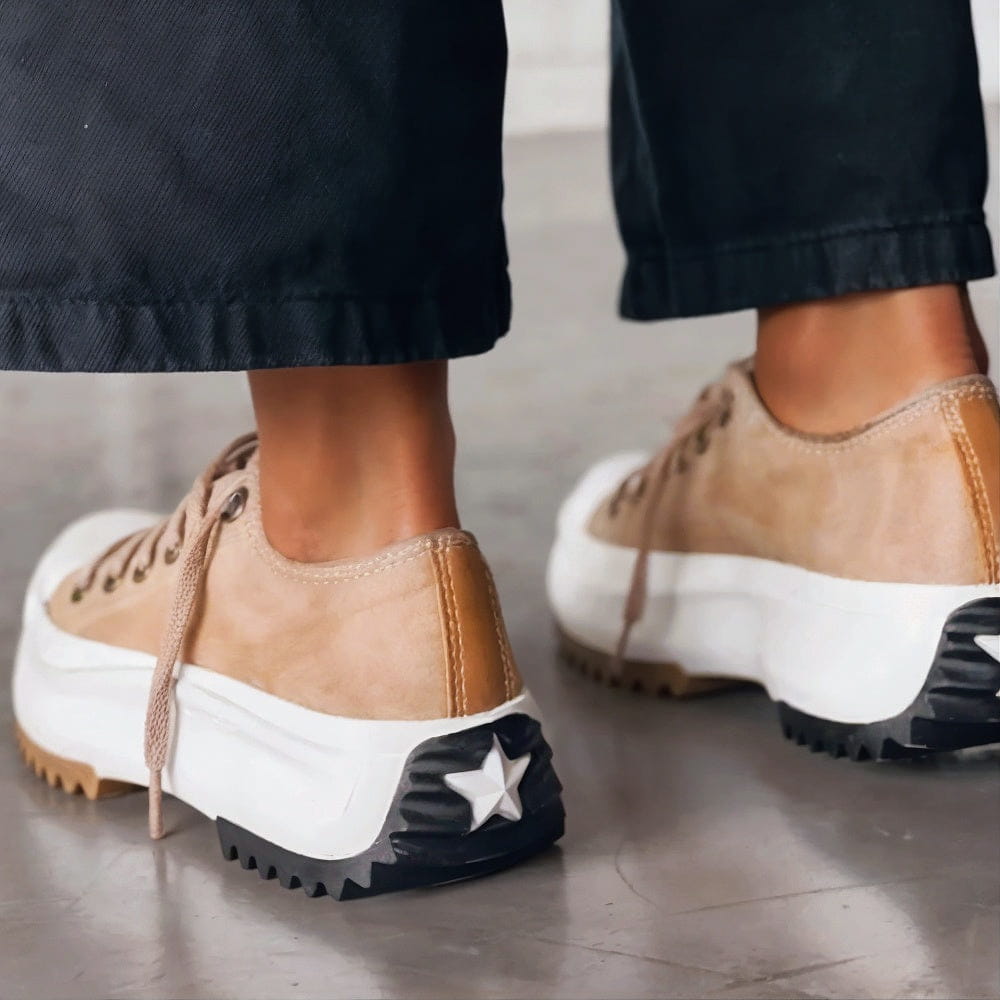 Elfriede | Damen Schnürung Plattform Freizeit Sneaker 2