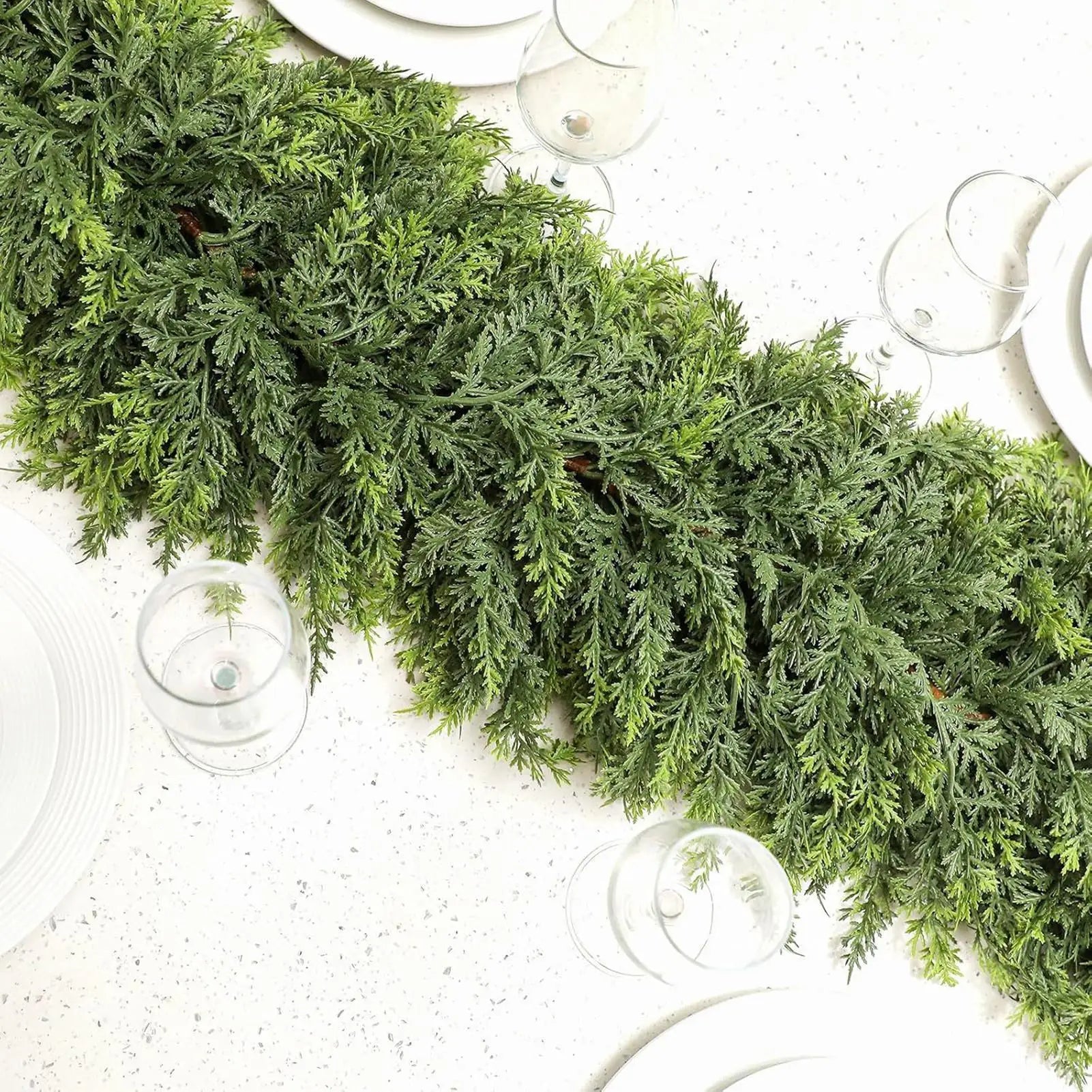 EvergreenCharm – Ghirlanda natalizia decorativa con luci LED in pino 1