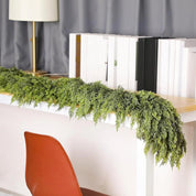 EvergreenCharm – Ghirlanda natalizia decorativa con luci LED in pino 5