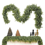 EvergreenCharm – Ghirlanda natalizia decorativa con luci LED in pino 6