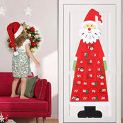 FelineFelt | Calendario dell'Avvento a forma di gatto con 24 mini sorprese di Babbo Natale 3