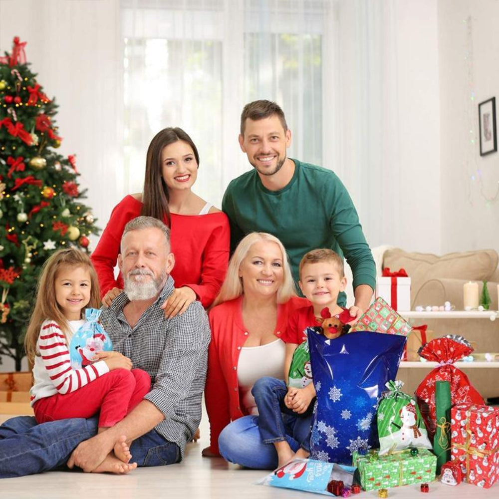 FestiiWrap | Sacchetti regalo natalizi riutilizzabili per un confezionamento rapido ed ecologico 1