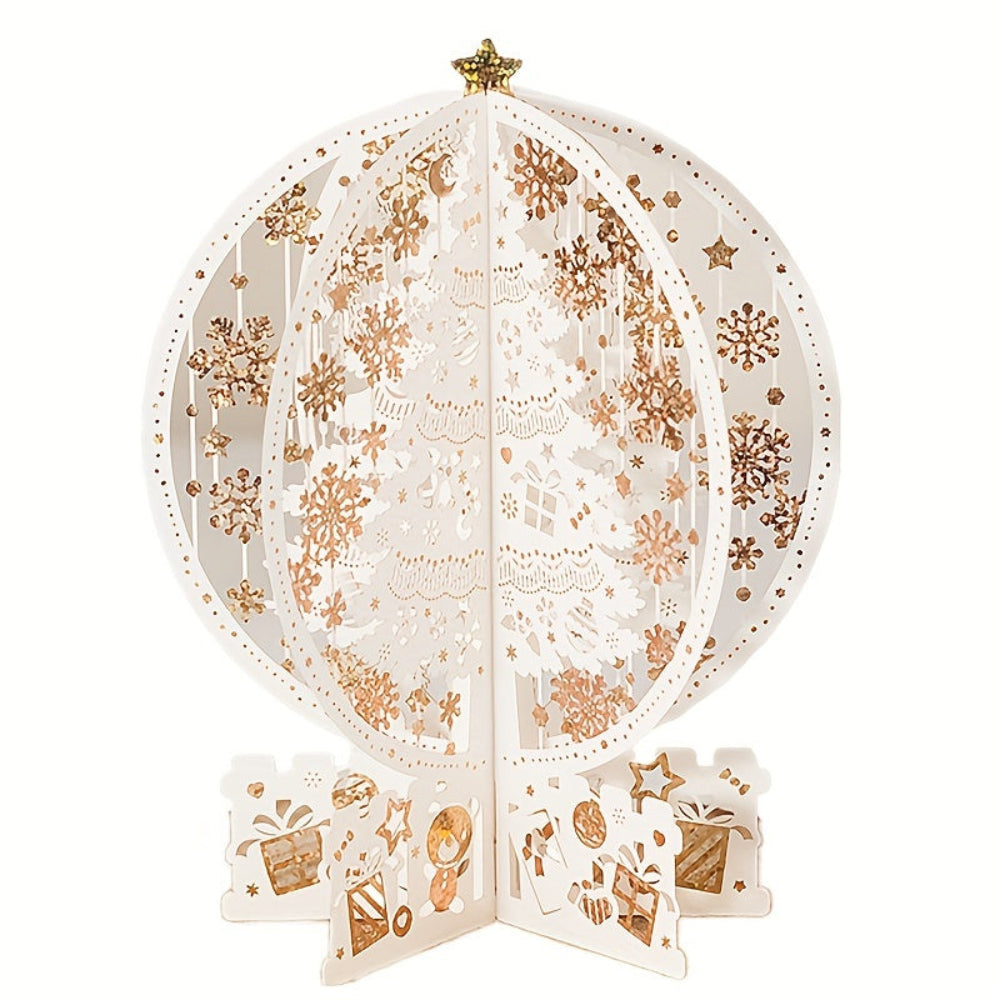 FestivaTree | Biglietto di auguri pop-up 3D con albero di Natale 2