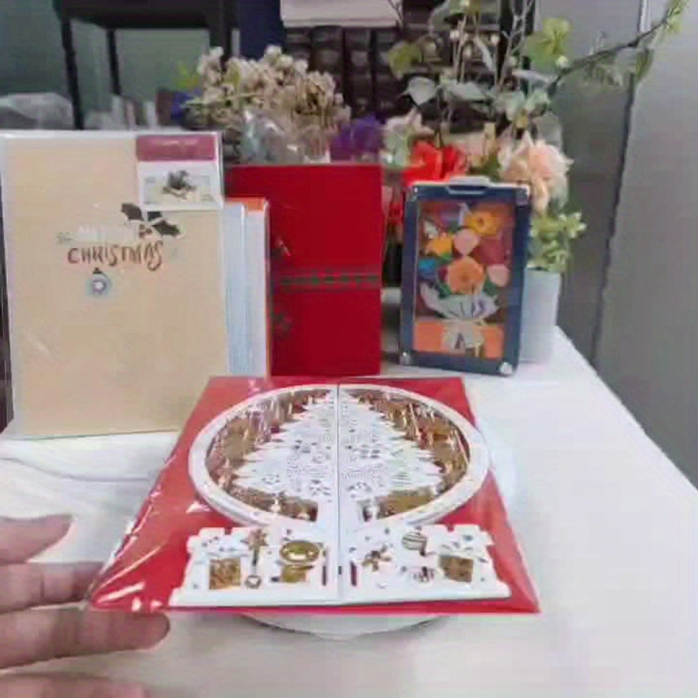 FestivaTree | Biglietto di auguri pop-up 3D con albero di Natale 7
