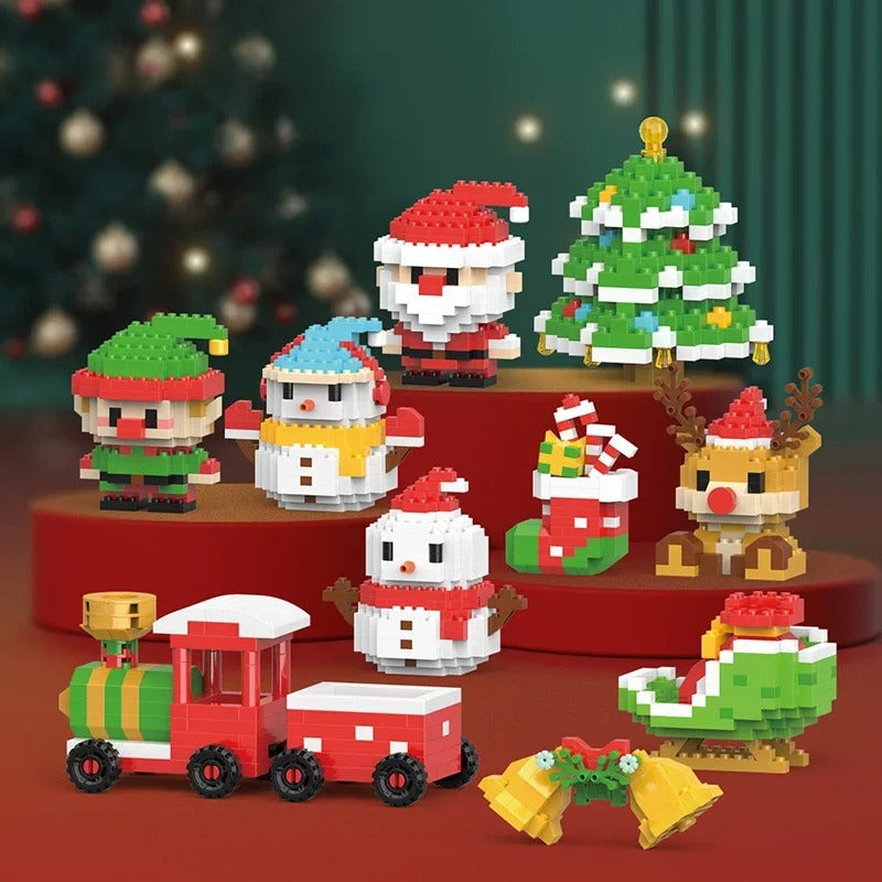 FestiveBlocks | Set di giocattoli da costruzione creativi per il divertimento delle vacanze in famiglia 2