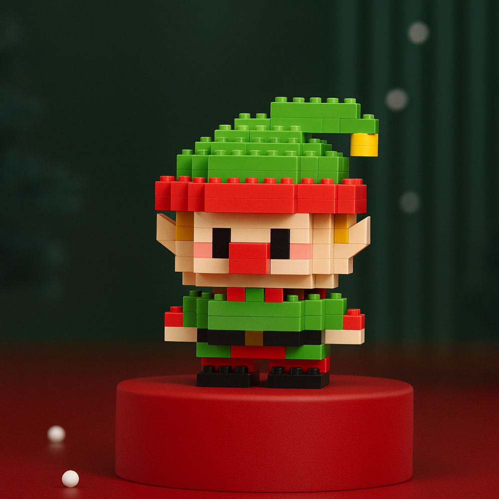 FestiveBlocks | Set di giocattoli da costruzione creativi per il divertimento delle vacanze in famiglia 4