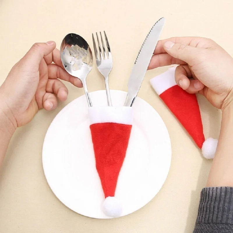 FestiveHolder | Set di posate natalizie per apparecchiare la tavola 2