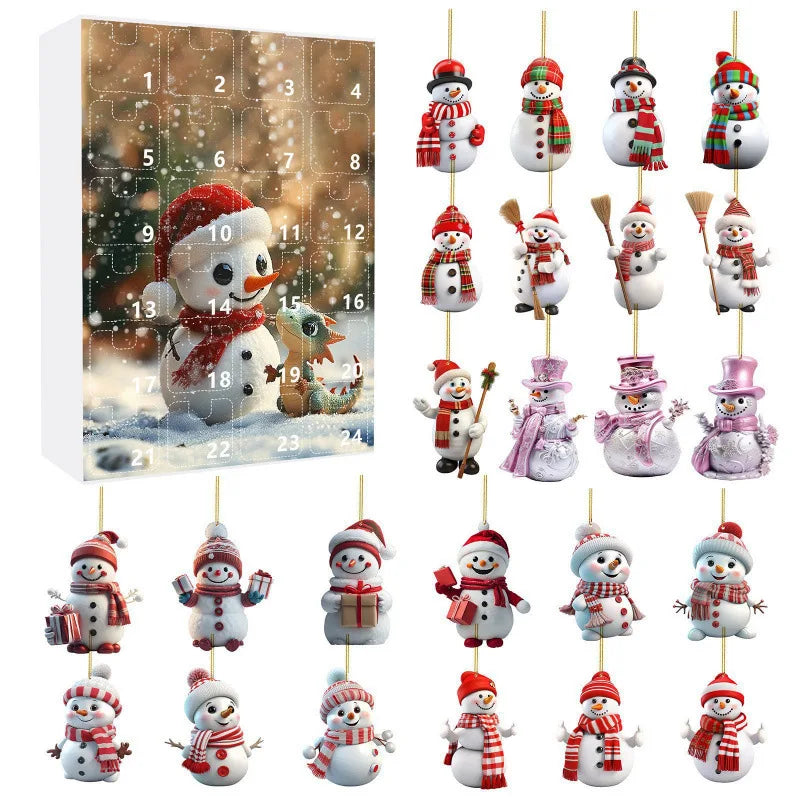 FestiveJoy | Calendario dell'Avvento natalizio per famiglie con 24 divertenti sorprese per il 2025 7