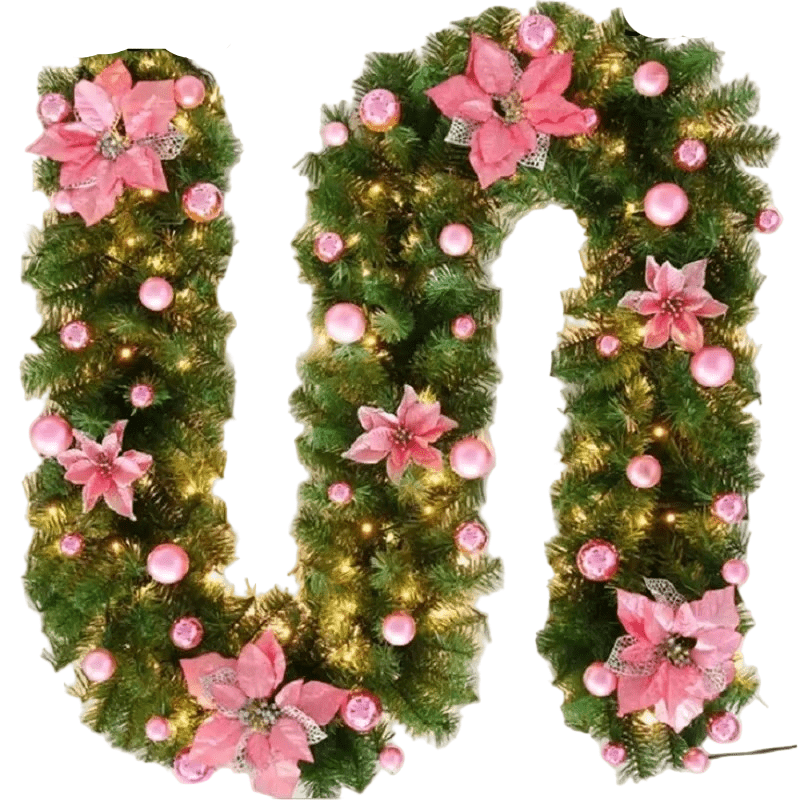 FestiveRattan – Lanterna natalizia in rattan intrecciata a mano con luce calda a LED 1
