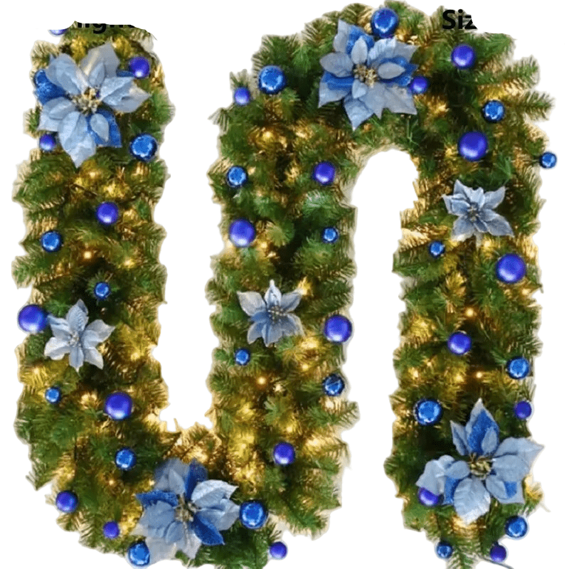 FestiveRattan – Lanterna natalizia in rattan intrecciata a mano con luce calda a LED 2