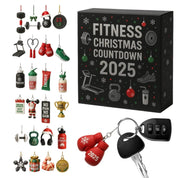 FitSpirit | Allegro calendario dell'Avvento in acrilico con conto alla rovescia per gli appassionati di fitness 1