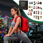 FitSpirit | Allegro calendario dell'Avvento in acrilico con conto alla rovescia per gli appassionati di fitness 4