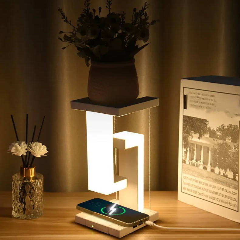 Floating Lamp with Wireless Charger 1
