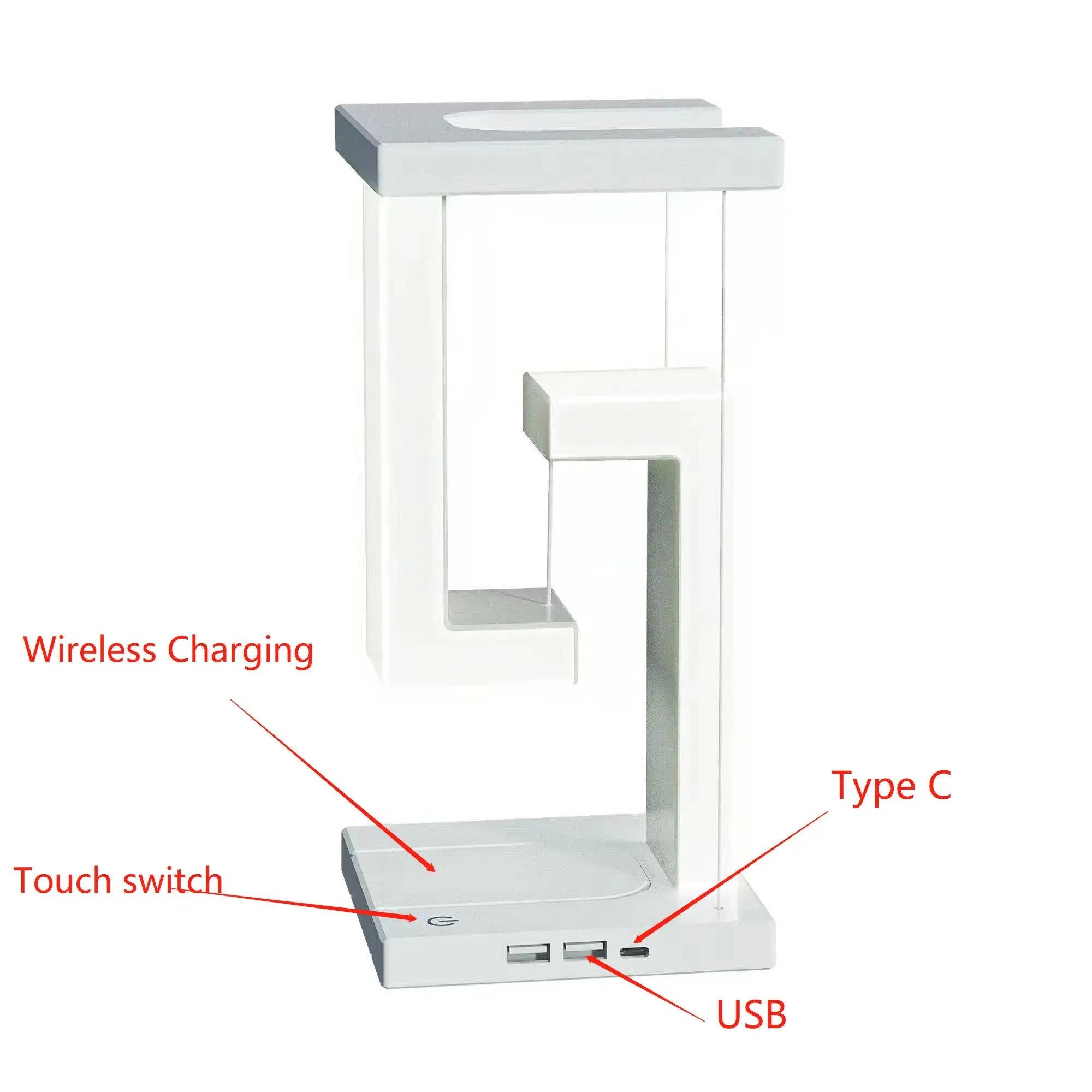 Floating Lamp with Wireless Charger 6