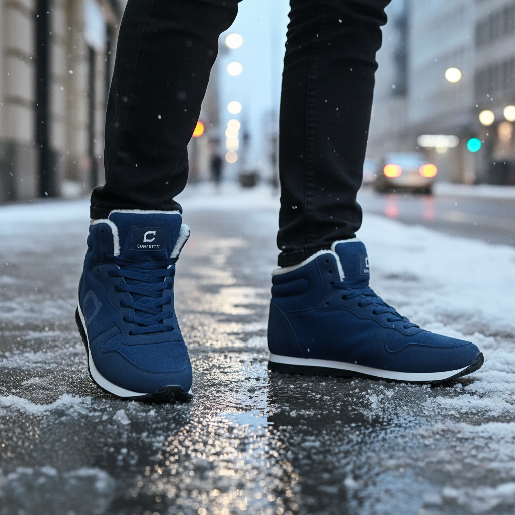Gefütterte Herenschuhe Im Sportstil - Kevin 1