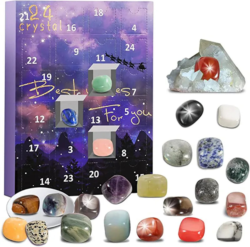 GemMagic – Calendario dell'Avvento per bambini di 24 giorni con sorprese in gioielli 0