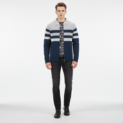 Gestreiftes Strickpullover - Karl 6
