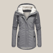 Giacca Invernale Donna Trapuntata con Cappuccio Regolabile e Fodera Calda - Stile e Comfort per L'Inverno 3