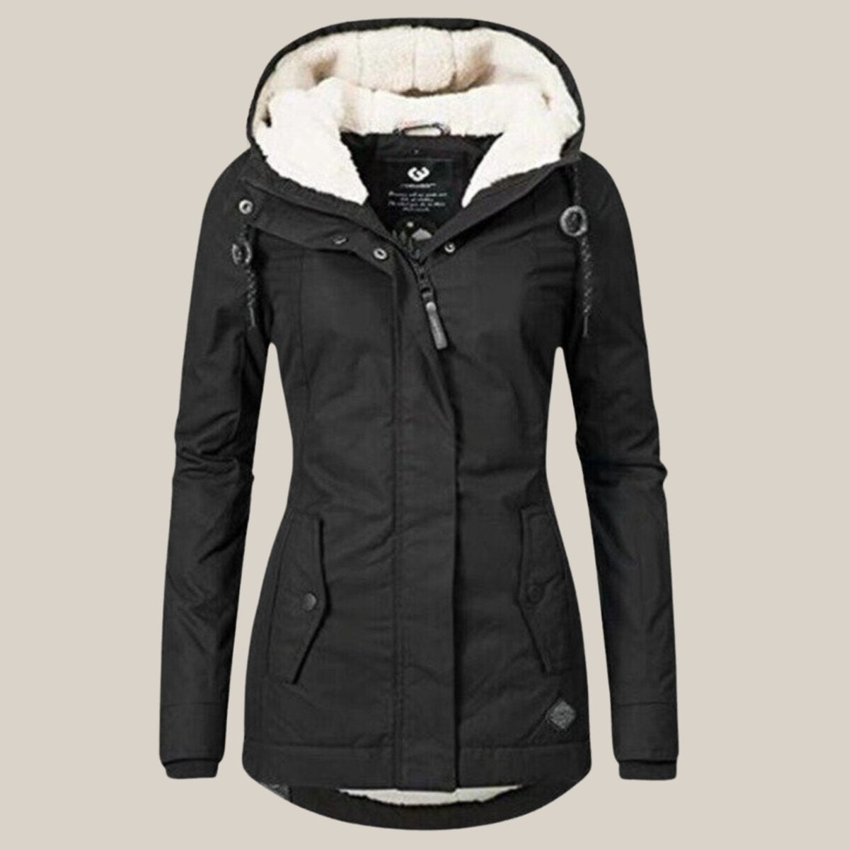 Giacca Invernale Donna Trapuntata con Cappuccio Regolabile e Fodera Calda - Stile e Comfort per L'Inverno 5