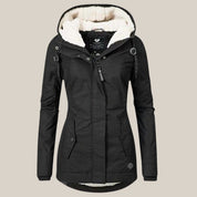 Giacca Invernale Donna Trapuntata con Cappuccio Regolabile e Fodera Calda - Stile e Comfort per L'Inverno 5