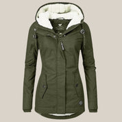 Giacca Invernale Donna Trapuntata con Cappuccio Regolabile e Fodera Calda - Stile e Comfort per L'Inverno 6