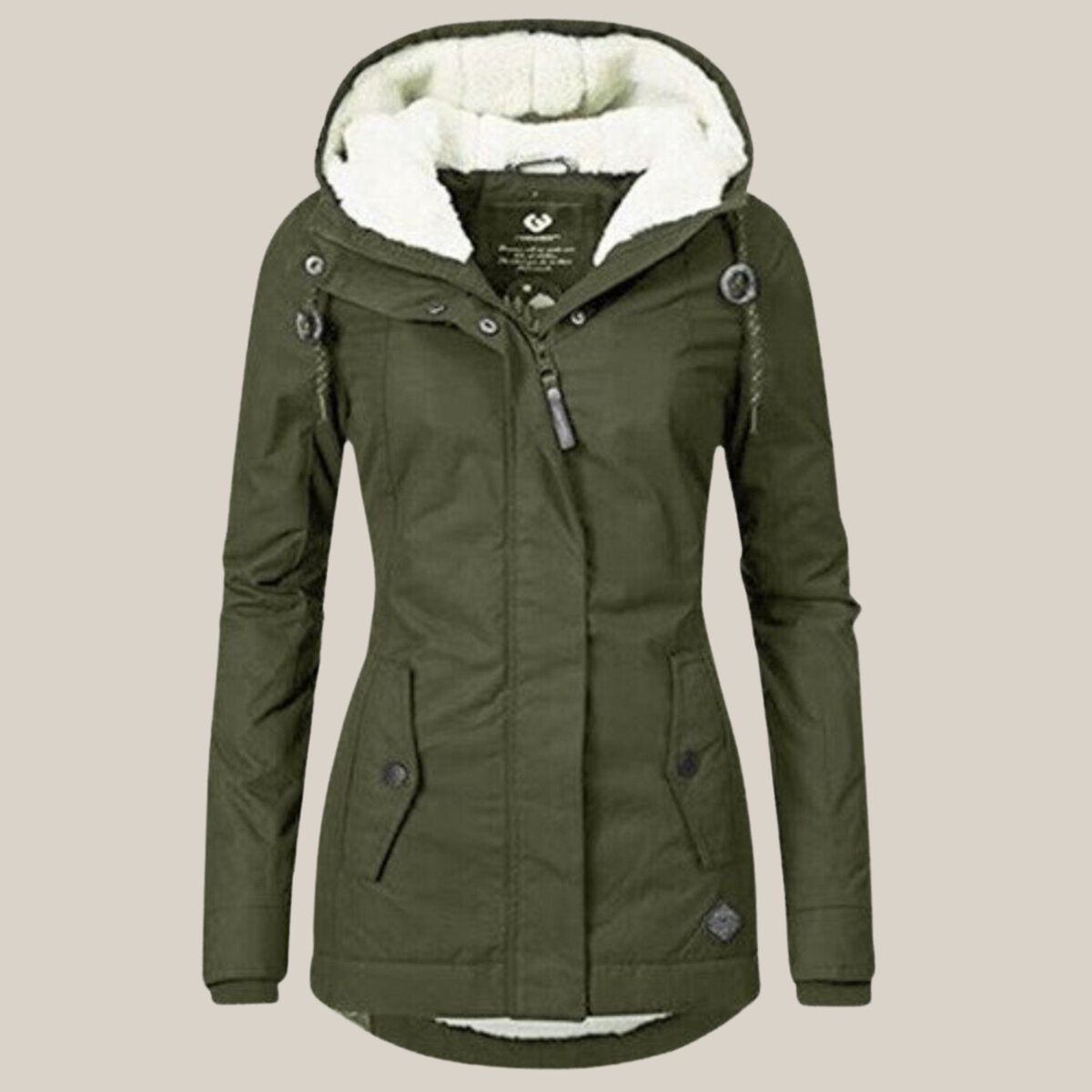 Giacca Invernale Donna Trapuntata con Cappuccio Regolabile e Fodera Calda - Stile e Comfort per L'Inverno 8